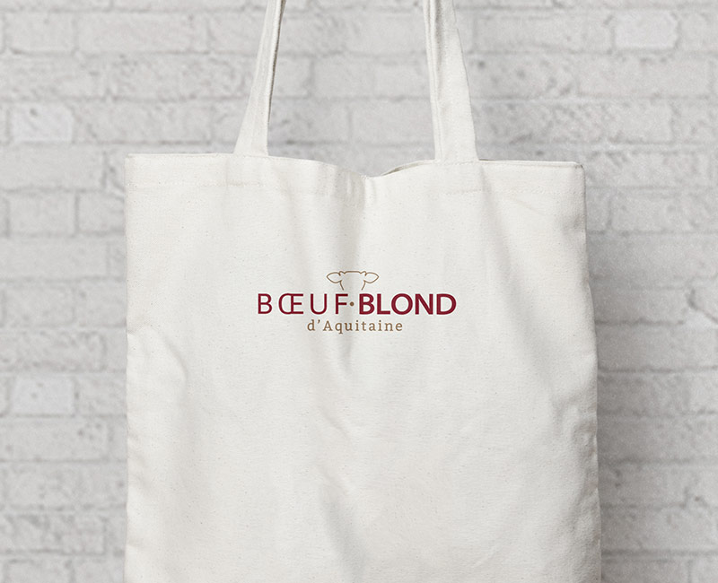 Création d'identité visuelle - Bœuf Blond d'Aquitaine